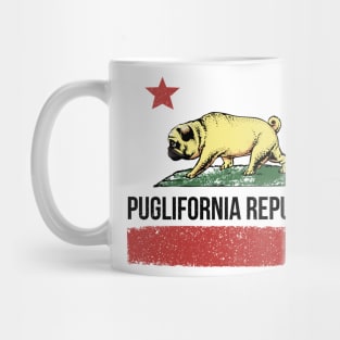 Puglifornia Republic Mug